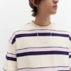 T-shirt a maniche corte a righe T-shirt a maniche corte a righe