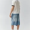 T-shirt a maniche corte con bordo a costine T-shirt a maniche corte con bordo a costine