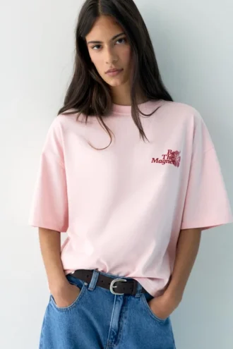 T-shirt a maniche corte con grafica