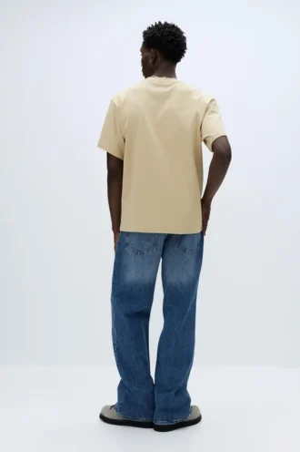 T-shirt a maniche corte con slogan