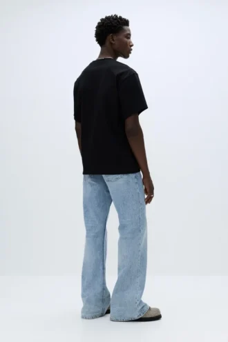 T-shirt a maniche corte con slogan