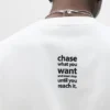 T-shirt a maniche corte con slogan T-shirt a maniche corte con slogan