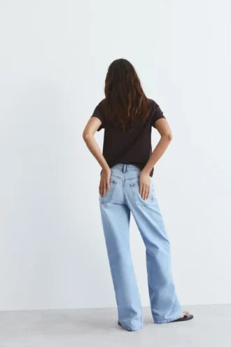 T-shirt a maniche corte in 100% cotone