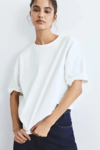 T-shirt a maniche corte oversize T-shirt a maniche corte oversize