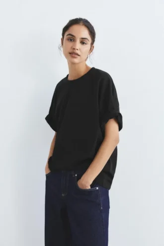 T-shirt a maniche corte oversize T-shirt a maniche corte oversize