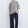 T-shirt a maniche corte oversize T-shirt a maniche corte oversize