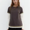 T-shirt a maniche doppie T-shirt a maniche doppie
