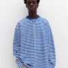 T-shirt a maniche lunghe a righe T-shirt a maniche lunghe a righe