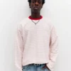 T-shirt a maniche lunghe a righe T-shirt a maniche lunghe a righe