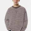 T-shirt a maniche lunghe a righe T-shirt a maniche lunghe a righe