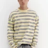 T-shirt a maniche lunghe a righe T-shirt a maniche lunghe a righe