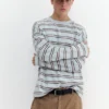 T-shirt a maniche lunghe a righe T-shirt a maniche lunghe a righe