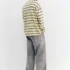 T-shirt a maniche lunghe a righe T-shirt a maniche lunghe a righe