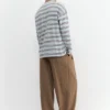 T-shirt a maniche lunghe a righe T-shirt a maniche lunghe a righe