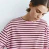 T-shirt a maniche lunghe a righe T-shirt a maniche lunghe a righe