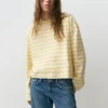 T-shirt a maniche lunghe a righe T-shirt a maniche lunghe a righe