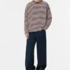 T-shirt a maniche lunghe a righe T-shirt a maniche lunghe a righe