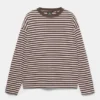 T-shirt a maniche lunghe a righe T-shirt a maniche lunghe a righe