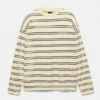 T-shirt a maniche lunghe a righe T-shirt a maniche lunghe a righe
