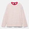 T-shirt a maniche lunghe a righe T-shirt a maniche lunghe a righe