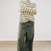 T-shirt a maniche lunghe a righe T-shirt a maniche lunghe a righe