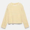 T-shirt a maniche lunghe a righe T-shirt a maniche lunghe a righe