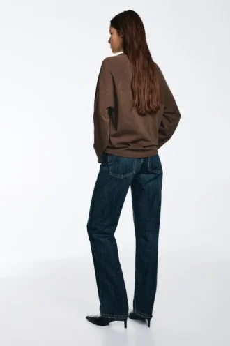 T-shirt a maniche lunghe con maniche raglan