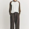 T-shirt a maniche lunghe con maniche raglan T-shirt a maniche lunghe con maniche raglan
