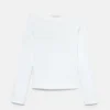 T-shirt a maniche lunghe con scollo a barchetta T-shirt a maniche lunghe con scollo a barchetta