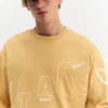 T-shirt a maniche lunghe con tasca T-shirt a maniche lunghe con tasca