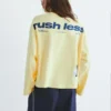 T-shirt a maniche lunghe gialla T-shirt a maniche lunghe gialla