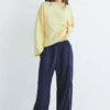 T-shirt a maniche lunghe gialla T-shirt a maniche lunghe gialla