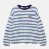 T-shirt a righe in maglia T-shirt a righe in maglia
