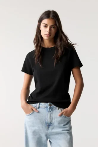 T-shirt basic a maniche corte