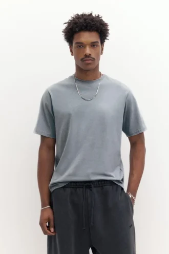 T-shirt basic in cotone a maniche corte