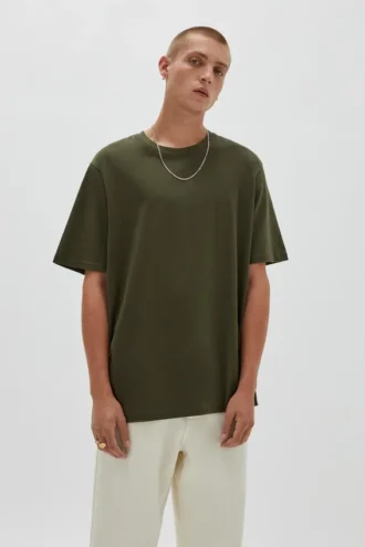T-shirt basic in cotone a maniche corte