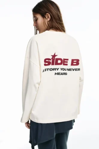T-shirt bianca con grafica
