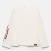T-shirt bianca con grafica T-shirt bianca con grafica