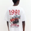 T-shirt con grafica auto T-shirt con grafica auto