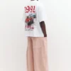T-shirt con grafica auto T-shirt con grafica auto