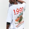 T-shirt con grafica auto T-shirt con grafica auto