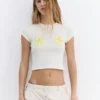 T-shirt con grafica floreale T-shirt con grafica floreale