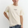 T-shirt con logo ricamato T-shirt con logo ricamato