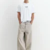 T-shirt con logo ricamato T-shirt con logo ricamato