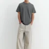 T-shirt con logo ricamato T-shirt con logo ricamato