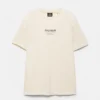T-shirt con logo ricamato T-shirt con logo ricamato