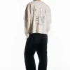 T-shirt con stampa a doppia manica T-shirt con stampa a doppia manica