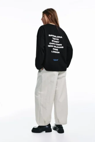 T-shirt con stampa grafica “City”