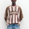 T-shirt da football Amsterdam a righe T-shirt da football Amsterdam a righe