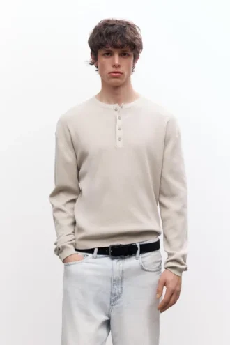 T-shirt Henley
